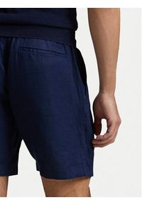 Polo Ralph Lauren Szorty materiałowe 710958586003 Granatowy Classic Fit. Kolor: niebieski. Materiał: len #3