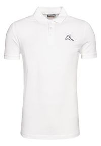 Kappa Polo 303173 Biały Regular Fit. Typ kołnierza: polo. Kolor: biały. Materiał: bawełna #2