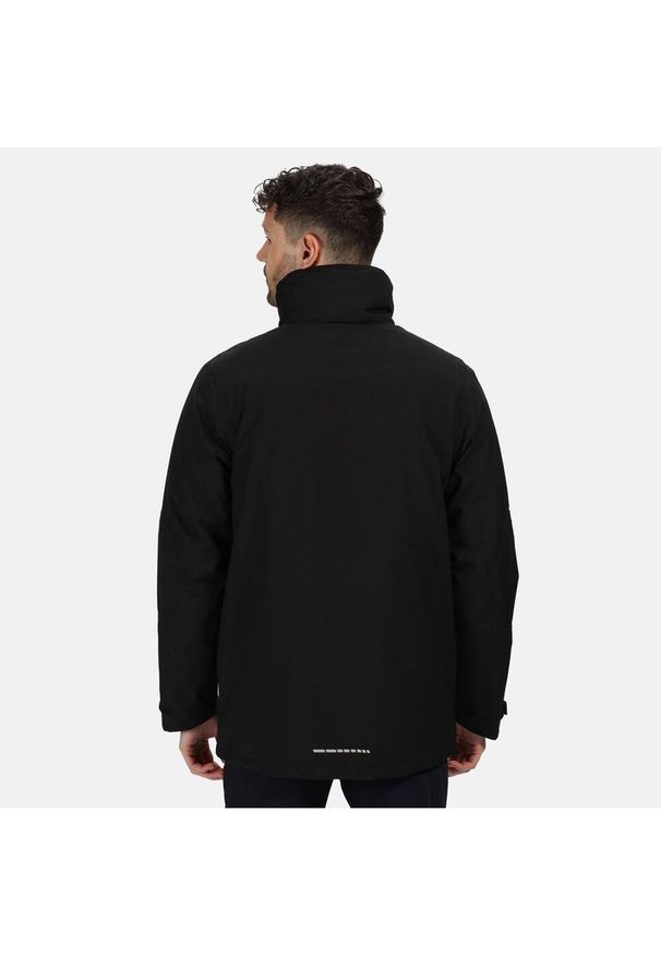 Regatta - Kurtka Męska. Kolor: niebieski, wielokolorowy, czarny. Sport: turystyka piesza