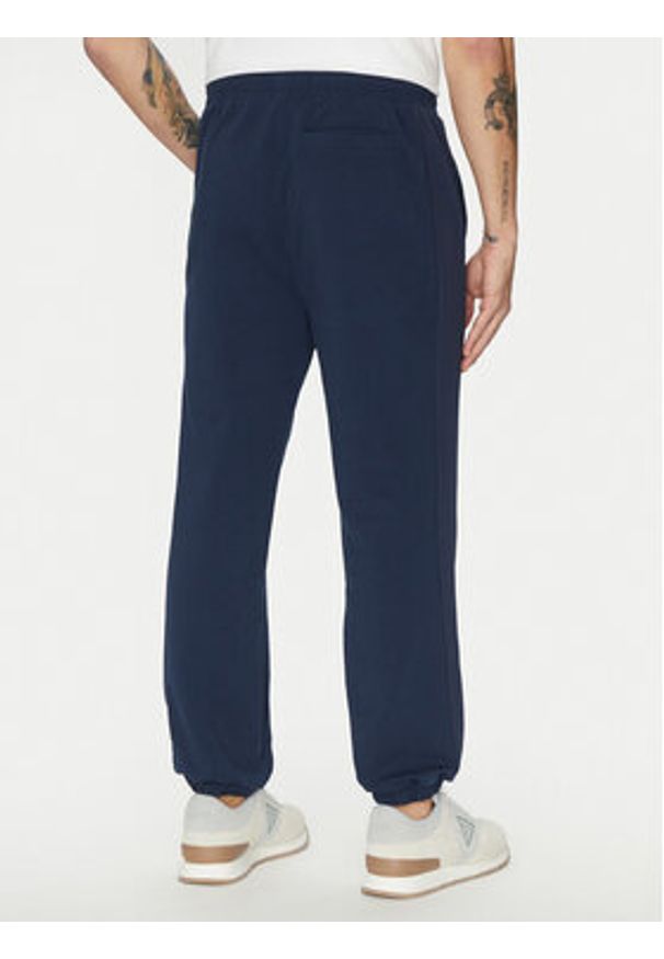 Guess Spodnie dresowe Z5GB06 K6ZS1 Granatowy Regular Fit. Kolor: niebieski. Materiał: bawełna