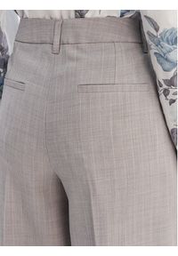 Marella Spodnie materiałowe Giunchi 2613131101 Szary Straight Fit. Kolor: szary. Materiał: syntetyk #5