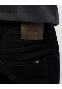 Męskie Spodnie Jeansowe Mustang Style Oregon Slim Denim Black 1014594 4000 900 #5