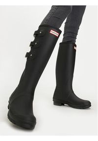 Hunter Kalosze WFT2289RMA-BLK Czarny. Kolor: czarny. Materiał: kauczuk #6