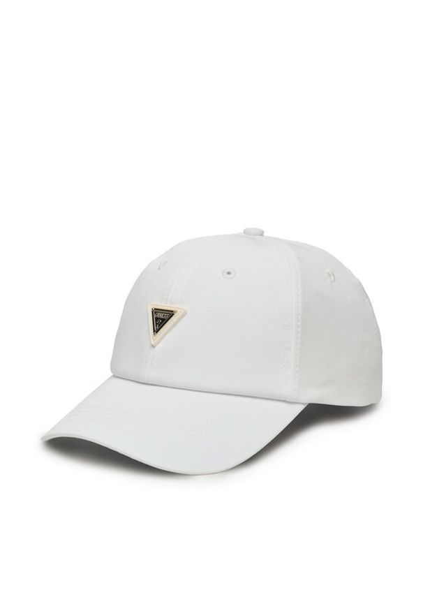 Guess Czapka z daszkiem V4YZ01 WG982 Biały. Kolor: biały. Materiał: nylon, materiał