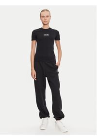 Ellesse T-Shirt SGP16458 Czarny Regular Fit. Kolor: czarny. Materiał: bawełna
