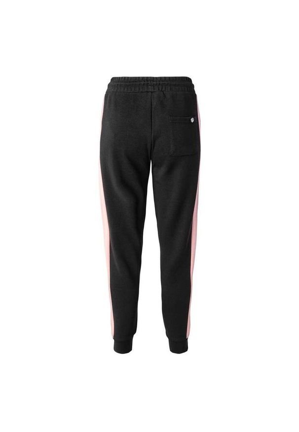 Iguana - Spodnie Dresowe Damskie Onles. Kolor: czarny, różowy, wielokolorowy. Materiał: dresówka. Sport: fitness