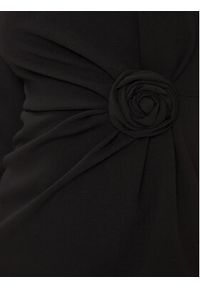 Rinascimento Sukienka koktajlowa CFC0115565003 Czarny Regular Fit. Kolor: czarny. Materiał: syntetyk. Styl: wizytowy