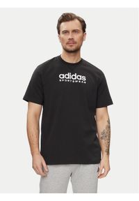 Adidas - adidas T-Shirt All SZN Graphic T-Shirt IC9815 Czarny Loose Fit. Kolor: czarny. Materiał: bawełna #1