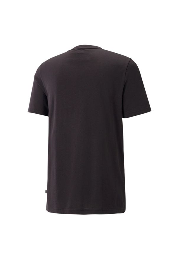 Koszulka sportowa męska Puma Ess 2 Col Small Logo. Kolor: czarny. Materiał: bawełna. Długość rękawa: krótki rękaw. Długość: krótkie