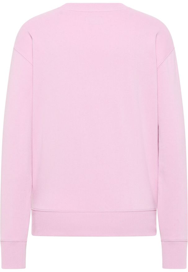 Mustang - DAMSKA BLUZA MUSTANG LOGO Aberdeen Pink Lavender 1014960 8070