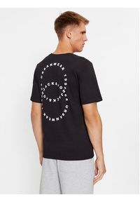 Jack & Jones - Jack&Jones T-Shirt 12235209 Czarny Regular Fit. Kolor: czarny. Materiał: bawełna