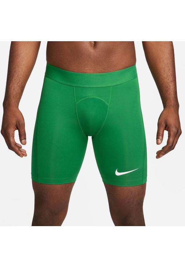 Spodnie treningowe męskie Nike Pro Drifit Strike. Kolor: biały, zielony, wielokolorowy. Długość: krótkie