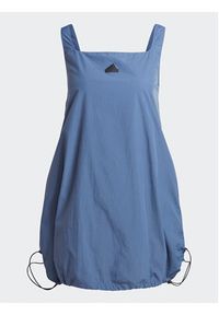 Adidas - adidas Sukienka letnia City Escape IS0670 Niebieski Loose Fit. Kolor: niebieski. Materiał: syntetyk. Sezon: lato #6