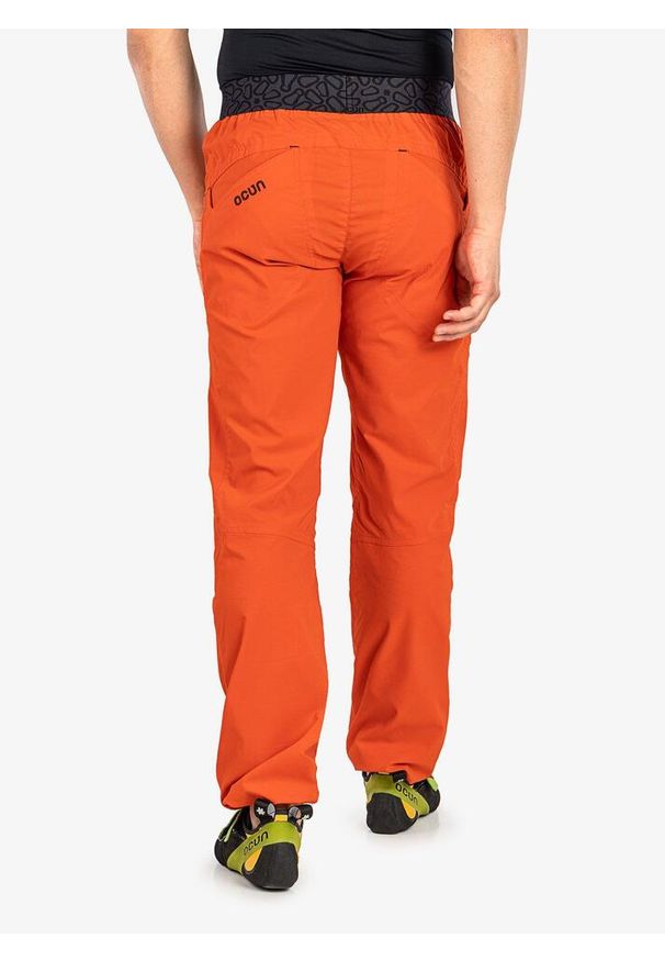OCUN - Spodnie wspinaczkowe męskie Ocun Mania Pants. Kolor: pomarańczowy