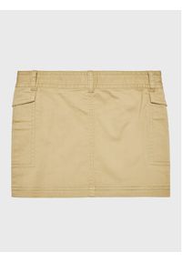 Calvin Klein Jeans Spódnica Monogram IG0IG01824 Beżowy Regular Fit. Kolor: beżowy. Materiał: bawełna #3