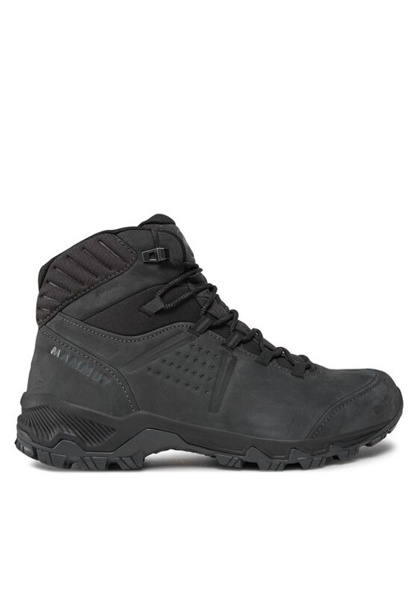 Mammut Trekkingi Mercury IV Mid GTX GORE-TEX 3030-04710-0001-1075 Czarny. Kolor: czarny. Materiał: skóra. Technologia: Gore-Tex. Sport: turystyka piesza