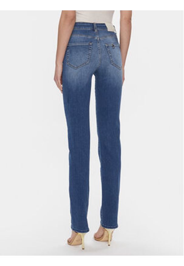 Liu Jo Jeansy UA4063 D4615 Niebieski Straight Fit. Kolor: niebieski
