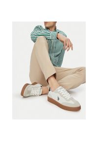 Sneakersy U.S. Polo Assn.. Kolor: biały #1