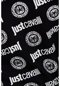 Just Cavalli - JUST CAVALLI Czarna bluza Logo Tigre. Kolor: czarny