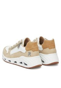 Rieker Sneakersy N5204-80 Biały. Kolor: biały. Materiał: materiał, syntetyk #3