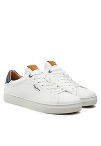 Pepe Jeans Sneakersy Camden Club M PMS00020 Biały. Kolor: biały. Materiał: skóra