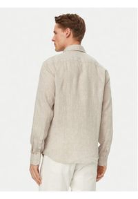 JOOP! Koszula Pai-W 30102661 Beżowy Regular Fit. Kolor: beżowy. Materiał: len #4