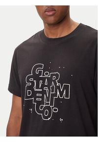 G-Star RAW - G-Star Raw T-Shirt HD Print D26824-D975 Czarny Regular Fit. Kolor: czarny. Materiał: bawełna. Wzór: nadruk #3