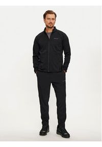 Marmot Bluza techniczna Leconte M15382 Czarny Regular Fit. Kolor: czarny. Materiał: syntetyk
