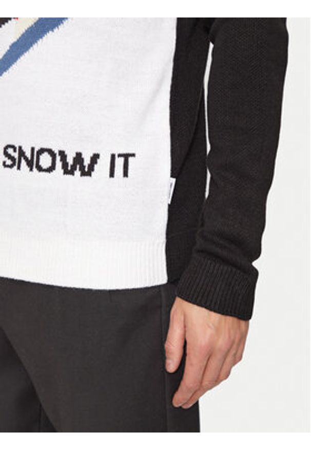 Only & Sons Sweter Xmas 22031170 Czarny Regular Fit. Kolor: czarny. Materiał: syntetyk