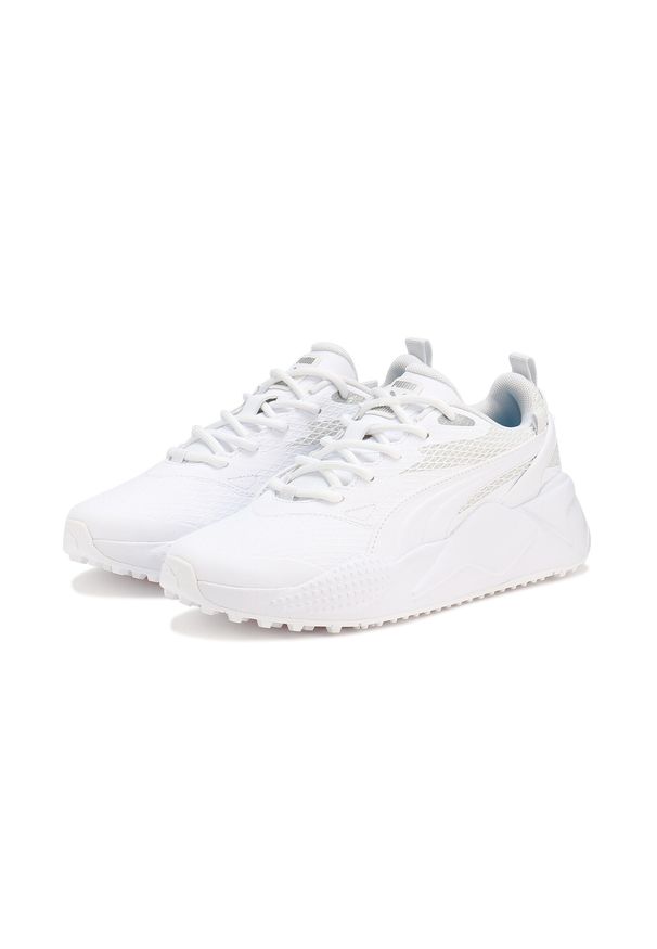 Puma - Damskie buty golfowe GS-X Efekt PUMA White Pale Pink. Kolor: różowy, biały, wielokolorowy. Sport: golf