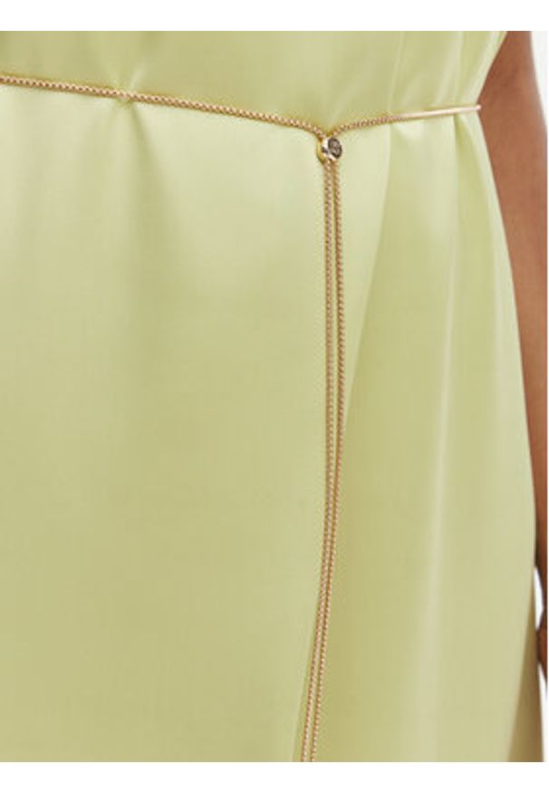 Hugo - HUGO Sukienka koktajlowa Kewina-1 50566973 Beżowy Slim Fit. Kolor: beżowy. Materiał: syntetyk. Styl: wizytowy