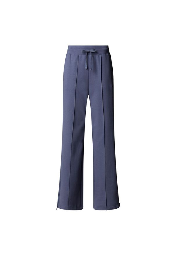 Spodnie damskie The North Face Dome 0A8DZ4BTR1 - niebieskie. Kolor: niebieski. Materiał: bawełna