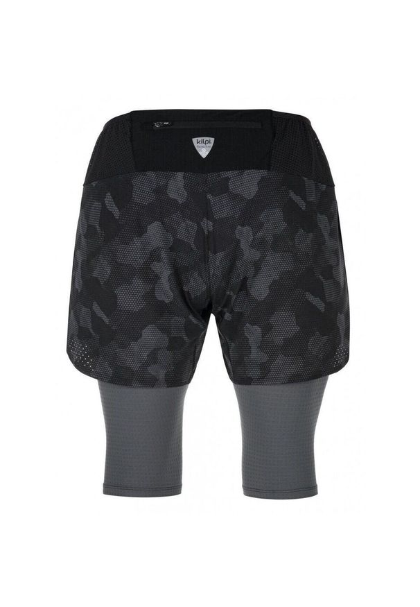 Szorty Kilpi Bergen. Kolor: niebieski, czarny. Sezon: wiosna, lato. Sport: bieganie, fitness