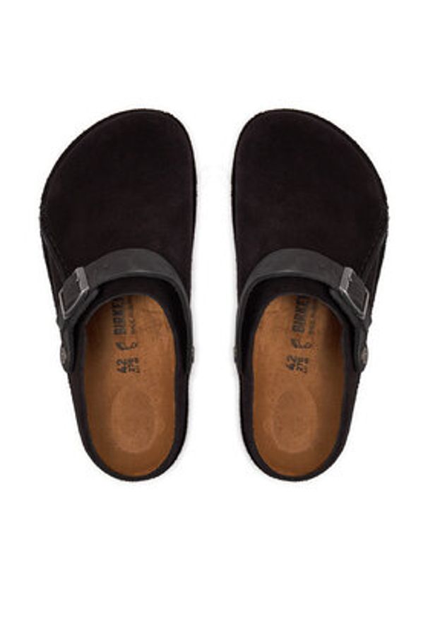 Birkenstock Sandały Lutry 1025323 Czarny. Kolor: czarny. Materiał: skóra