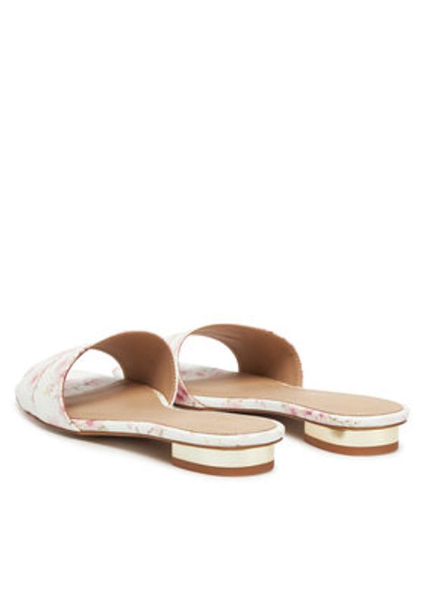 Aldo Klapki Agnis 13917647 Biały. Kolor: biały. Materiał: skóra