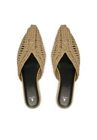 Patrizia Pepe Klapki 8Z0140/L109 Beżowy jasny. Kolor: beżowy. Materiał: skóra #2