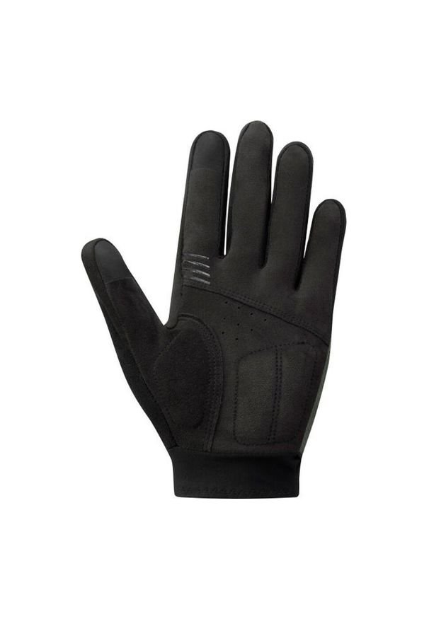 SHIMANO - Rękawiczki kolarskie EXPLORER FF, czarne. Kolor: czarny. Sezon: wiosna, jesień, lato. Sport: kolarstwo