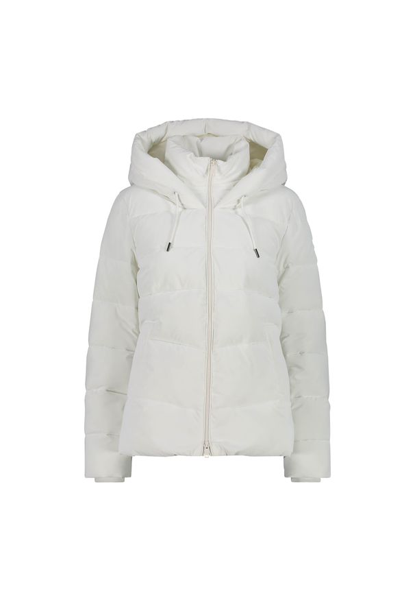 Kurtka Damska Zimowa CMP 32K3096 OCIEPLANA Biała. Kolor: biały. Materiał: puch. Sezon: zima. Sport: narciarstwo