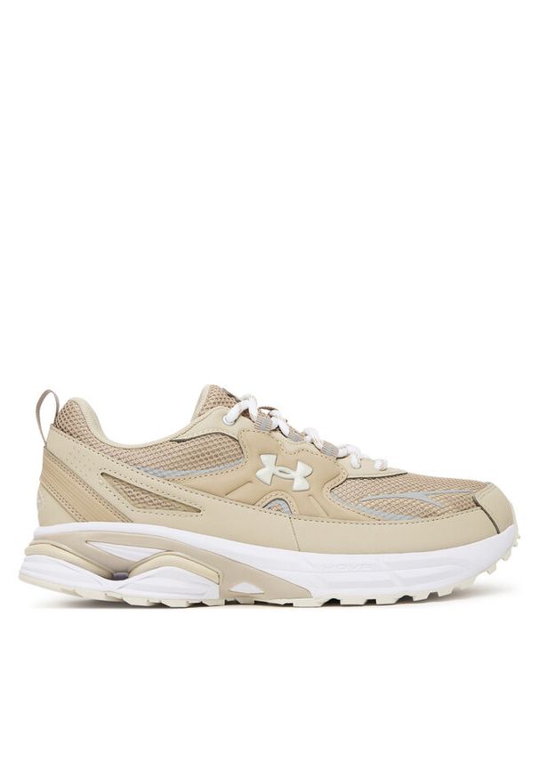 Sneakersy Under Armour. Kolor: beżowy