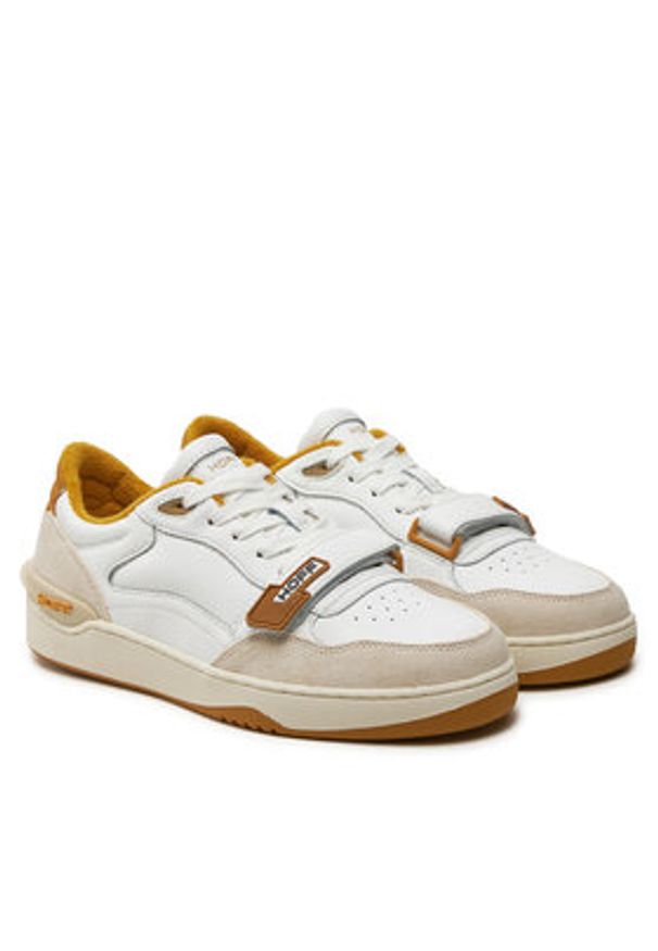 HOFF Sneakersy Walkman 22433002 Żółty. Kolor: żółty. Materiał: skóra