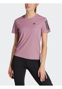 Adidas - adidas Koszulka techniczna Own the Run IL4127 Różowy Regular Fit. Kolor: różowy. Materiał: syntetyk. Sport: bieganie