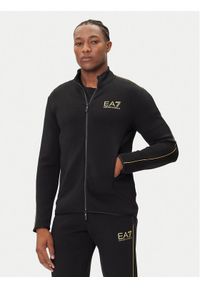 EA7 Emporio Armani Bluza 7M000670 AF14146 UC001 Czarny Slim Fit. Kolor: czarny. Materiał: syntetyk