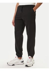 Guess Spodnie dresowe Z6RB09 KD472 Czarny Regular Fit. Kolor: czarny. Materiał: syntetyk #1
