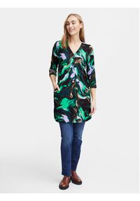 Fransa Sukienka koszulowa 20612138 Zielony Regular Fit. Kolor: zielony. Materiał: syntetyk. Typ sukienki: koszulowe #8