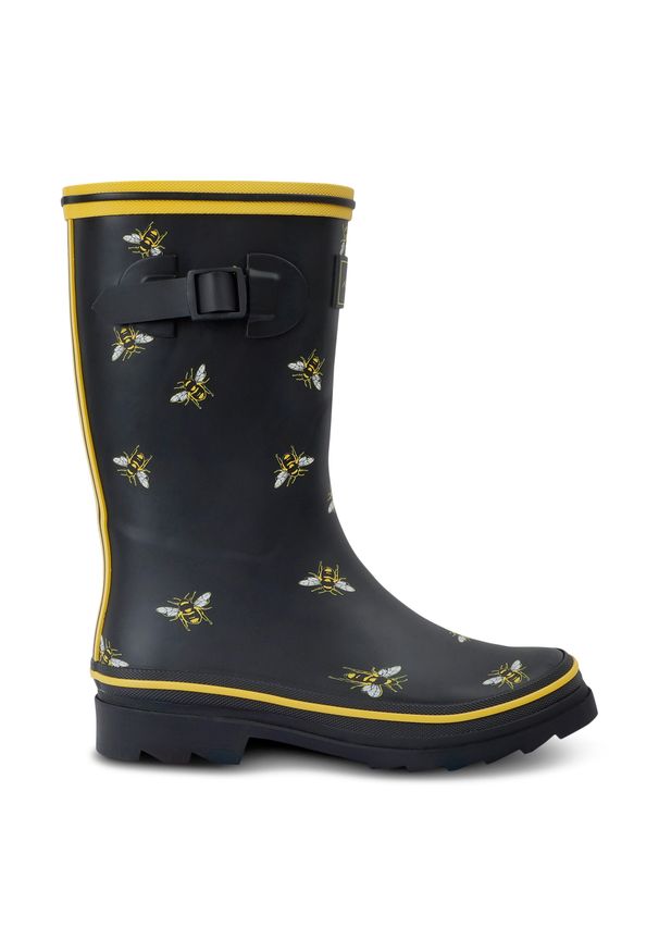 Regatta - Damskie kalosze Amelia. Kolor: czarny. Materiał: guma