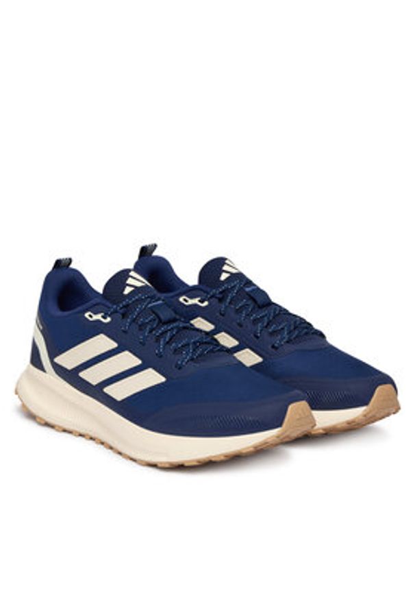 Adidas - adidas Buty do biegania Runfalcon 5 Tr JQ6957 Granatowy. Kolor: niebieski. Materiał: materiał