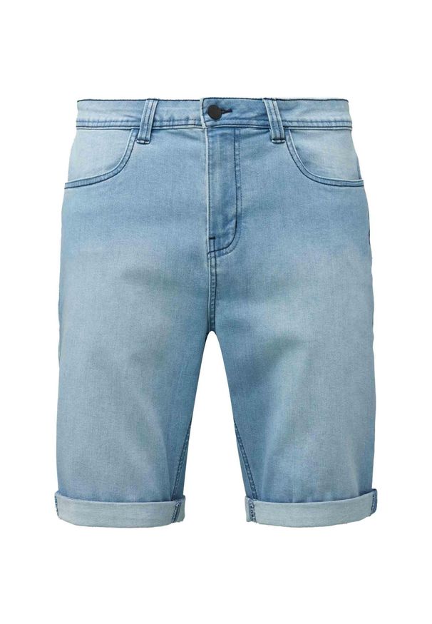 ZONE PERFECT - LOAP Devoran męskie szorty denim, niebieskie, XL. Kolor: niebieski. Materiał: denim