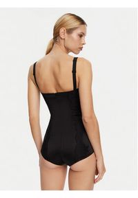 DOLCE & GABBANA - Dolce&Gabbana Body O9A05T ONO13 Czarny Slim Fit. Kolor: czarny. Materiał: jedwab #3