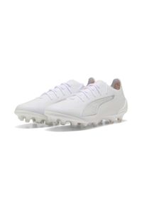 Puma - Buty piłkarskie unisex ULTRA 6 ULTIMATE AG PUMA White. Kolor: biały. Sport: piłka nożna