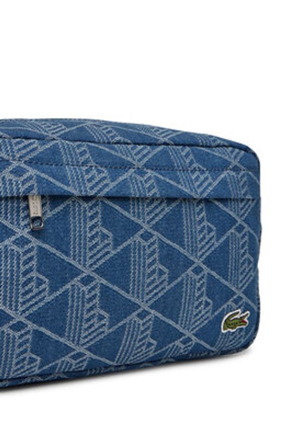 Lacoste Kosmetyczka NU4868NZ Niebieski. Kolor: niebieski. Materiał: materiał